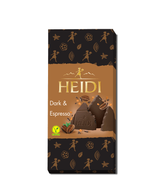 HEIDI тъмен шоколад еспресо