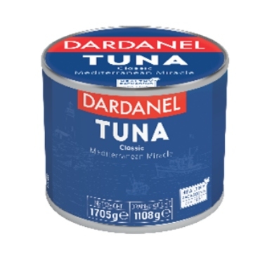 DARDANEL риба тон в слънчогледово олио - филе