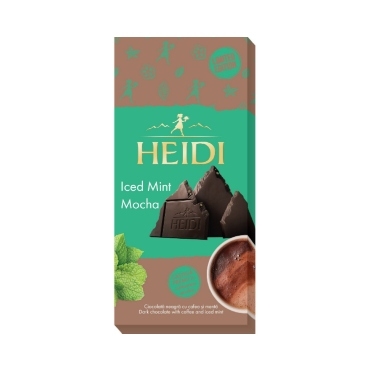 HEIDI шоколад МОКА - АЙС МИНТ - ТЪМЕН Шоколад