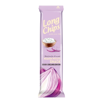 LONG CHIPS - сметана и лук 