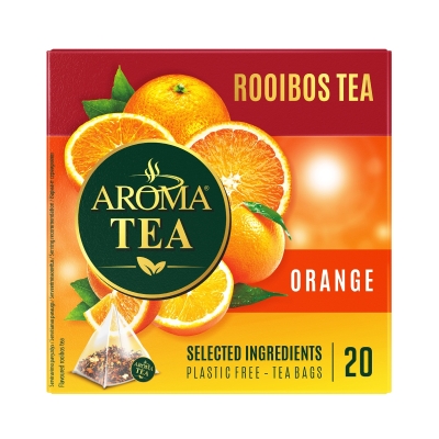 Чай АРОМА ГОЛД РОЙБОС & ПОРТОКАЛ- Пирамида ( Кутия - 20 бр. )