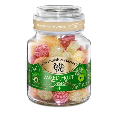 CAVENDISH & HARVEY захарни бонбони дропс плодов микс