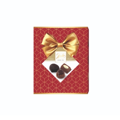 Шоколадови бонбониера ХАМЛЕТ - КОЛЕКЦИЯ ПРАЛИНС ГИФТ - БУРГУНДИ