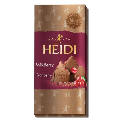 HEIDI шоколад милкбери червена боровинка