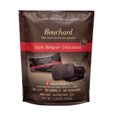 Шоколад  БУШАР НАПС - ДАРК - 72% - Плик