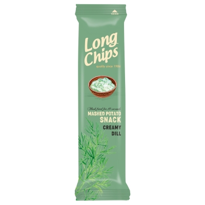 LONG CHIPS - сметана и копър