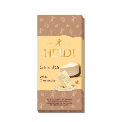 HEIDI шоколад КРЕМД'ОР БЯЛ - ЧИЙЗКЕЙК