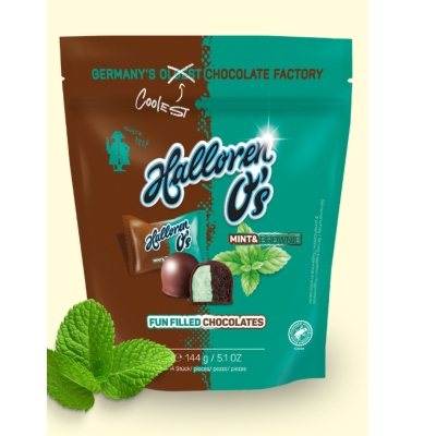 Шоколадови бонбони ХАЛОРЕН О'с МЕНТА & БРАУНИ - Плик