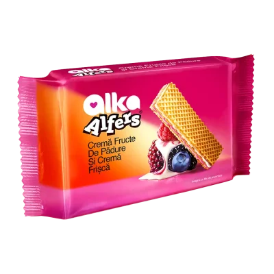 ALKA вафли АЛФЕРС - ГОРСКИ ПЛОД & СМЕТАНА