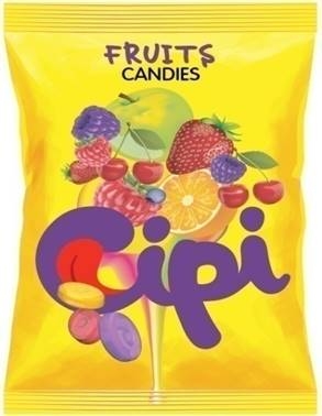 CIPI захарни бонбони твърди ФП - плодов микс 