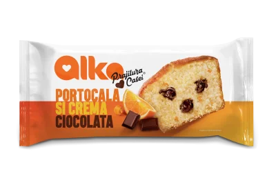 Кекс Домашен АЛКА ВАНИЛИЯ с ПОРТОКАЛ & Шоколадов Крем