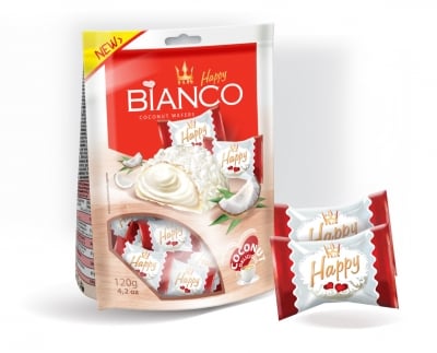 HAPPY шоколадови бонбони Бианко