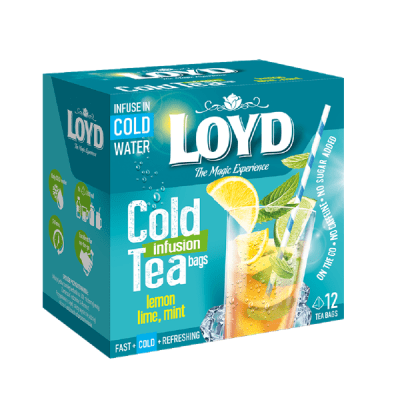 лойд студен чай лемон и лайм и мента