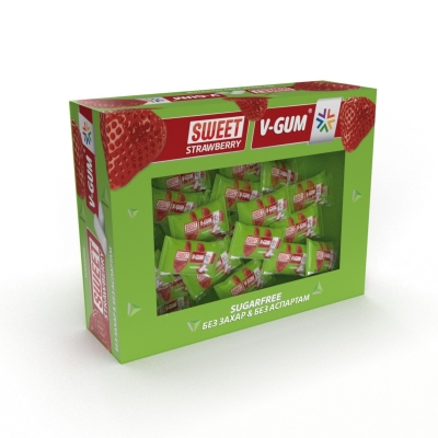 V GUM ЯГОДА (С.Пакет-50бр.)