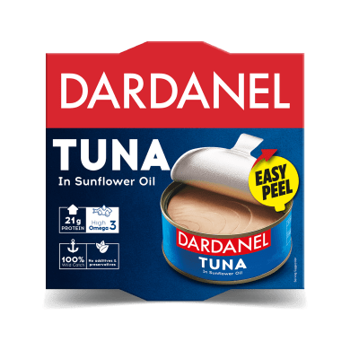DARDANEL риба тон в слънчогледово олио