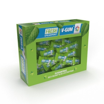 V GUM СПЕЪРМИНТ (С.Пакет-50 бр.)