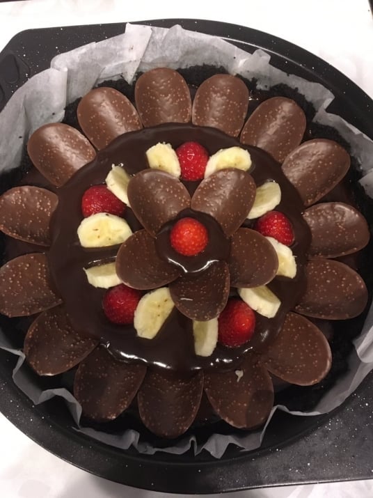 Идеи за шоколадова украса