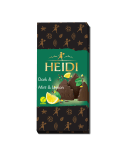 HEIDI тъмен шоколад с мента и лимон
