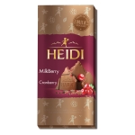 HEIDI шоколад милкбери червена боровинка