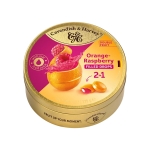 CAVENDISH & HARVEY захарни бонбони дропс дабъл портокал и малина - пълнеж