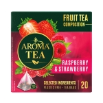 Чай АРОМА ГОЛД МАЛИНА & ЯГОДА- Пирамида ( Кутия - 20 бр. )