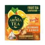 Чай АРОМА ГОЛД ДЖИНДЖИФИЛ & ПОРТОКАЛ- Пирамида ( Кутия - 20 бр. )