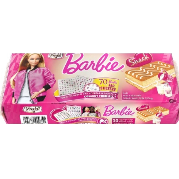 Freddi Mini Cake Barbie Milk ( 10 Pcs.) 